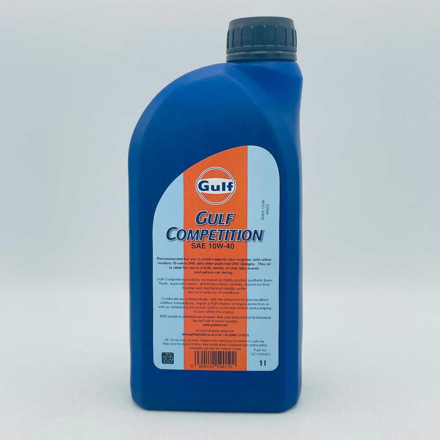 Gulf Competition Racing Engine Oil 10W-40 - 1 Litre