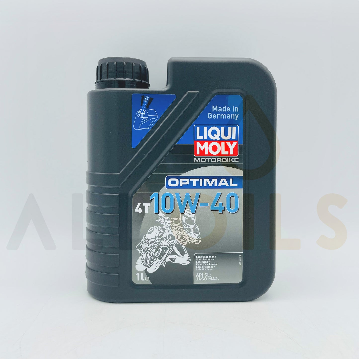 Liqui Moly 21862 4T 10W-40 Optimal Motorbike Engine Oil - 1 Litre