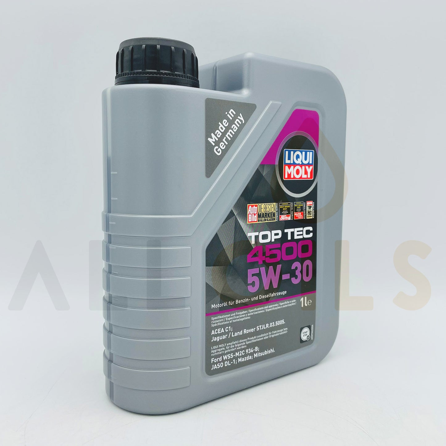 Liqui Moly 2317 Top Tec 4500 5W-30 Engine Oil for JLR, Mazda & Mitsubishi - 1 Litre