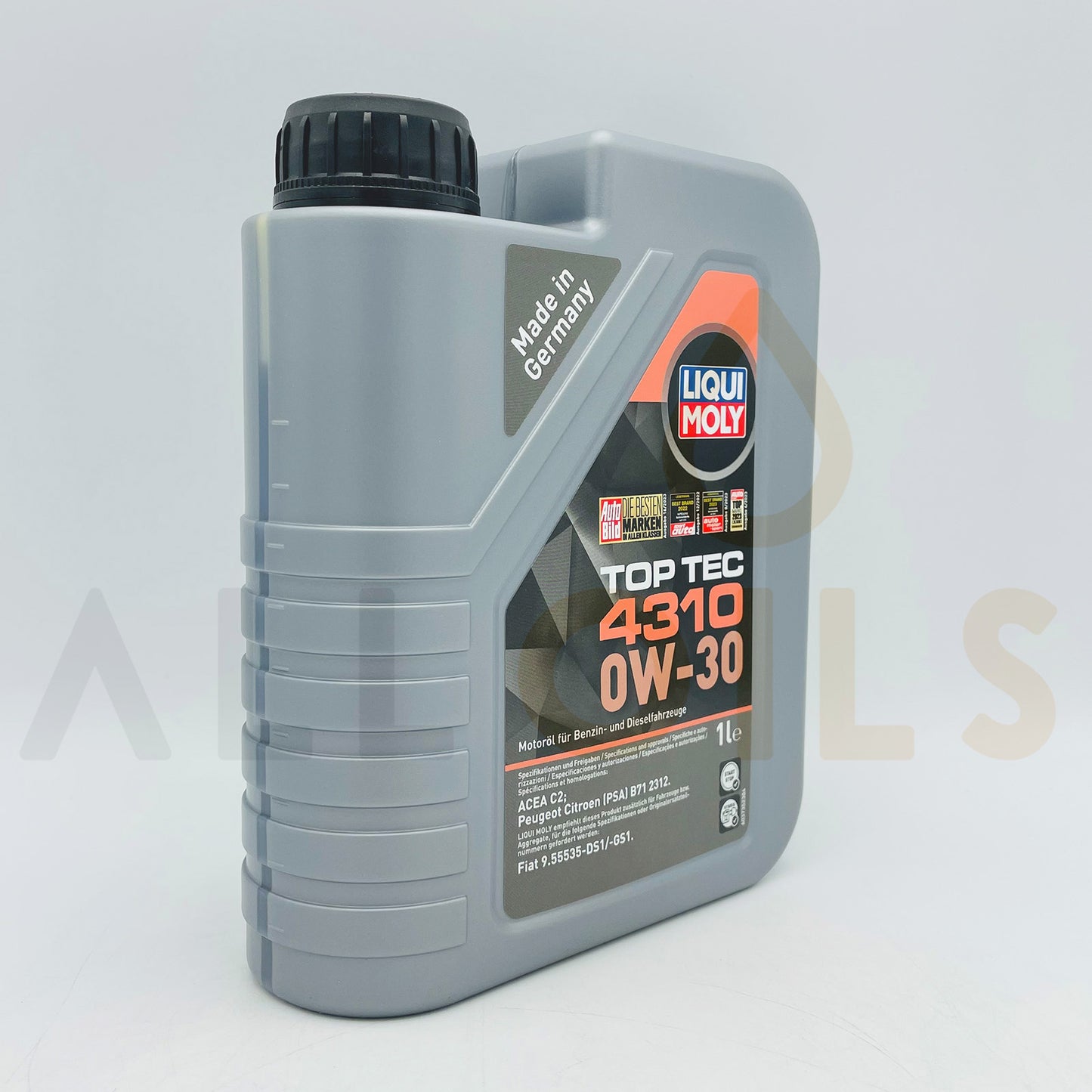 Liqui Moly 2361 Top Tec 4310 0W-30 Engine Oil All-Season ACEA C2 - 1 Litre