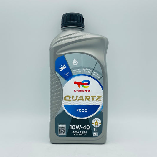 1L TotalEnergies Quartz 7000 10W-40 Engine Oil - 1 Litre