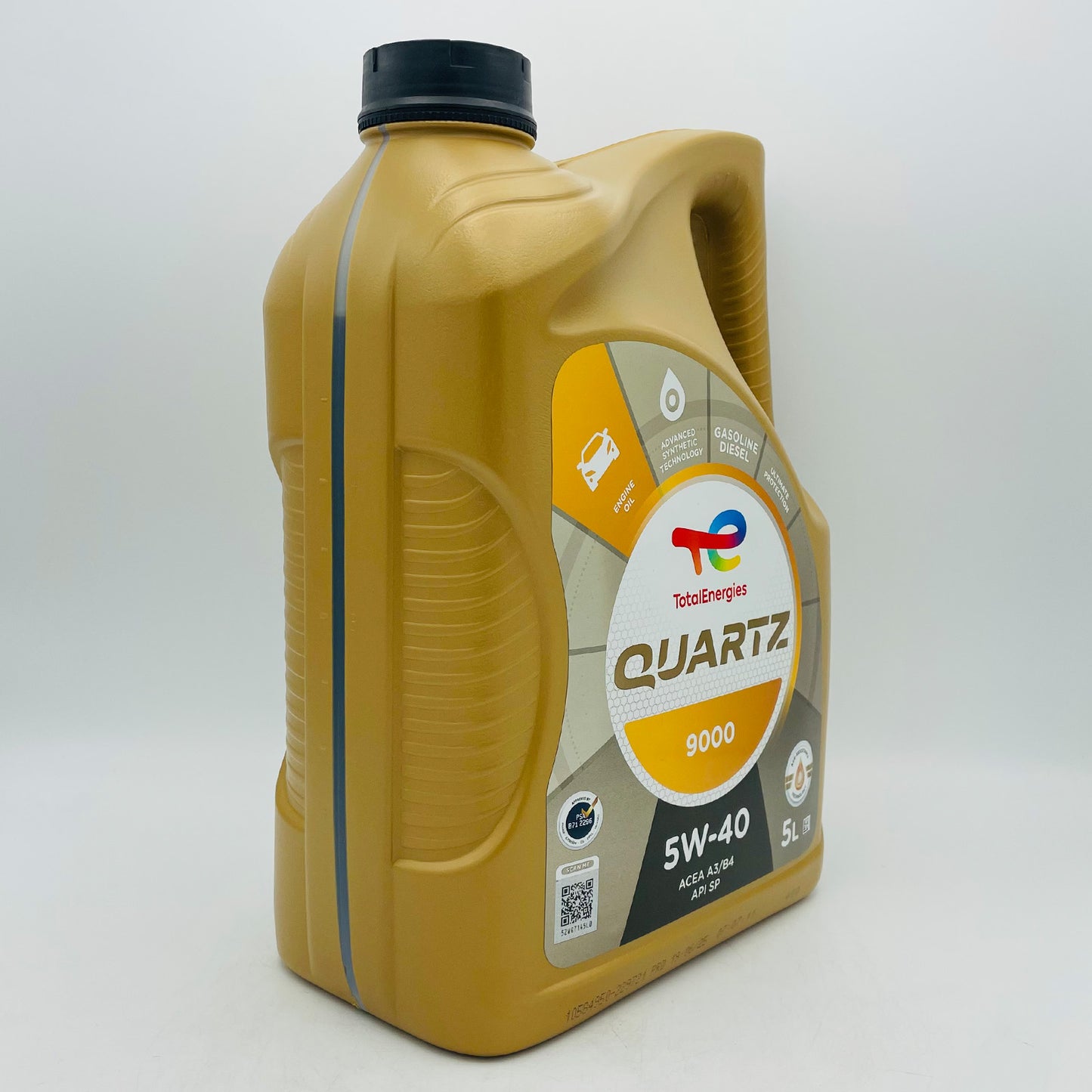 5L TotalEnergies Quartz 9000 5W-40 Engine Oil - 5 Litres