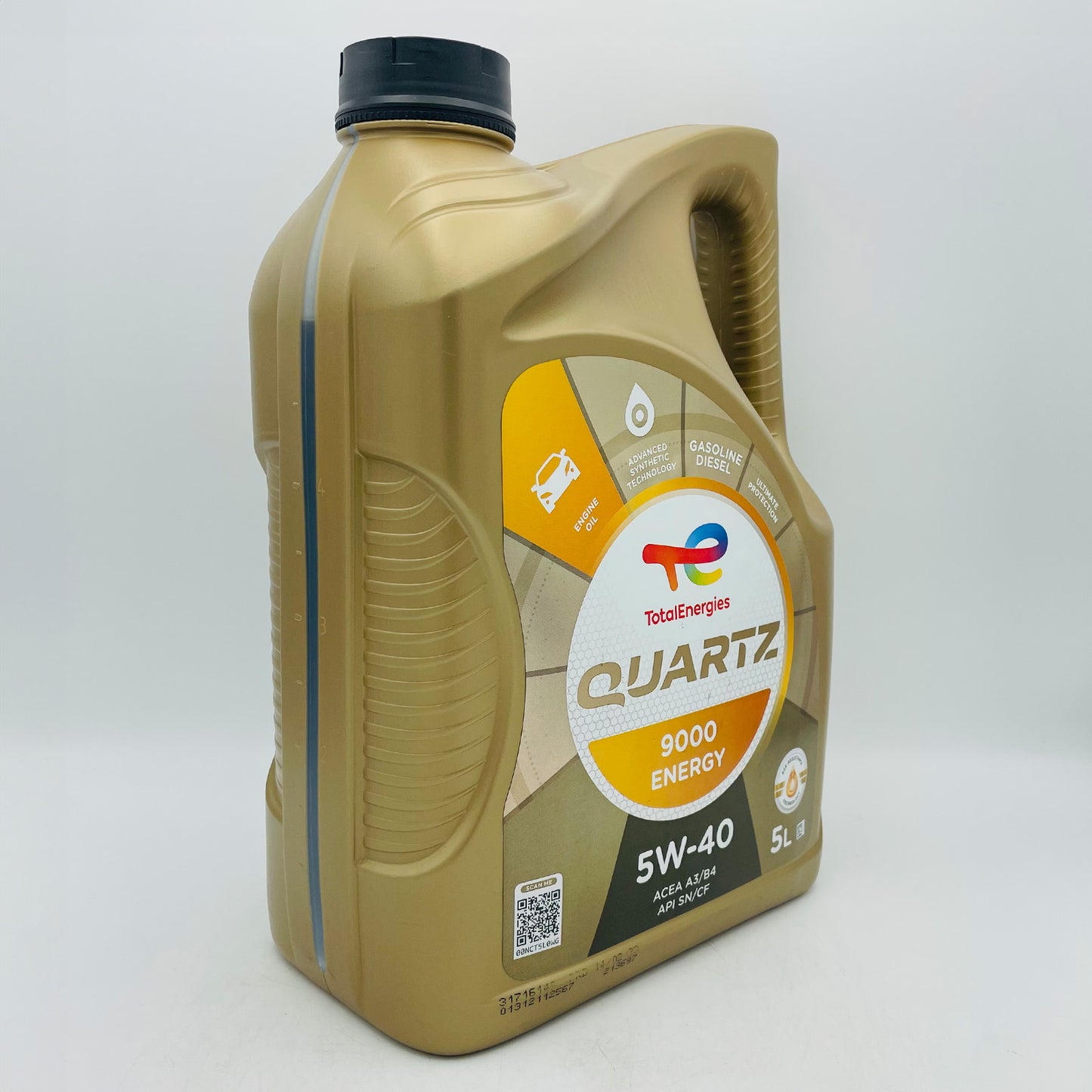 5L TotalEnergies Quartz 9000 ENERGY 5W-40 Engine Oil - 5 Litres