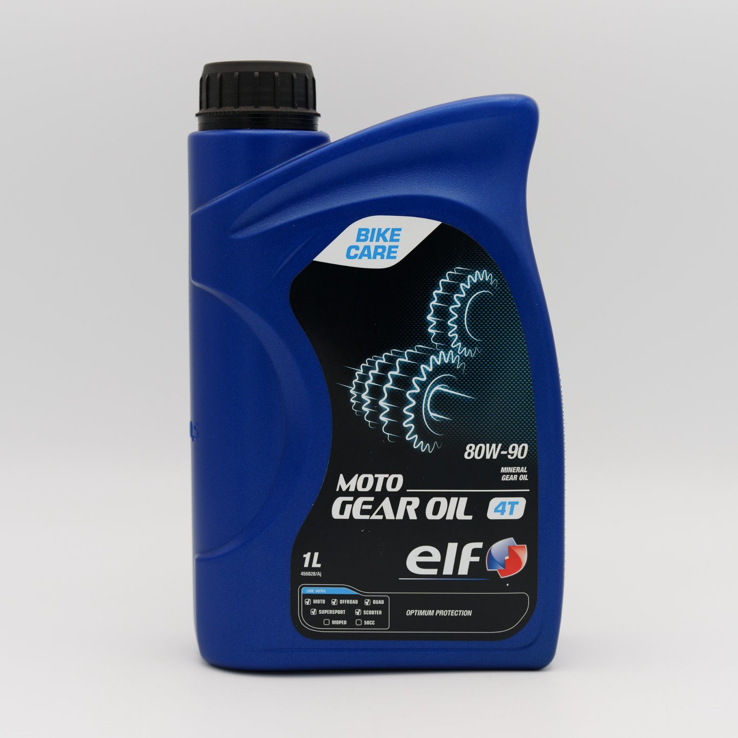 ELF Moto 4T 80W-90 Mineral Gear Oil For 4-Stroke Motorcycles API GL 5 - 1 Litre