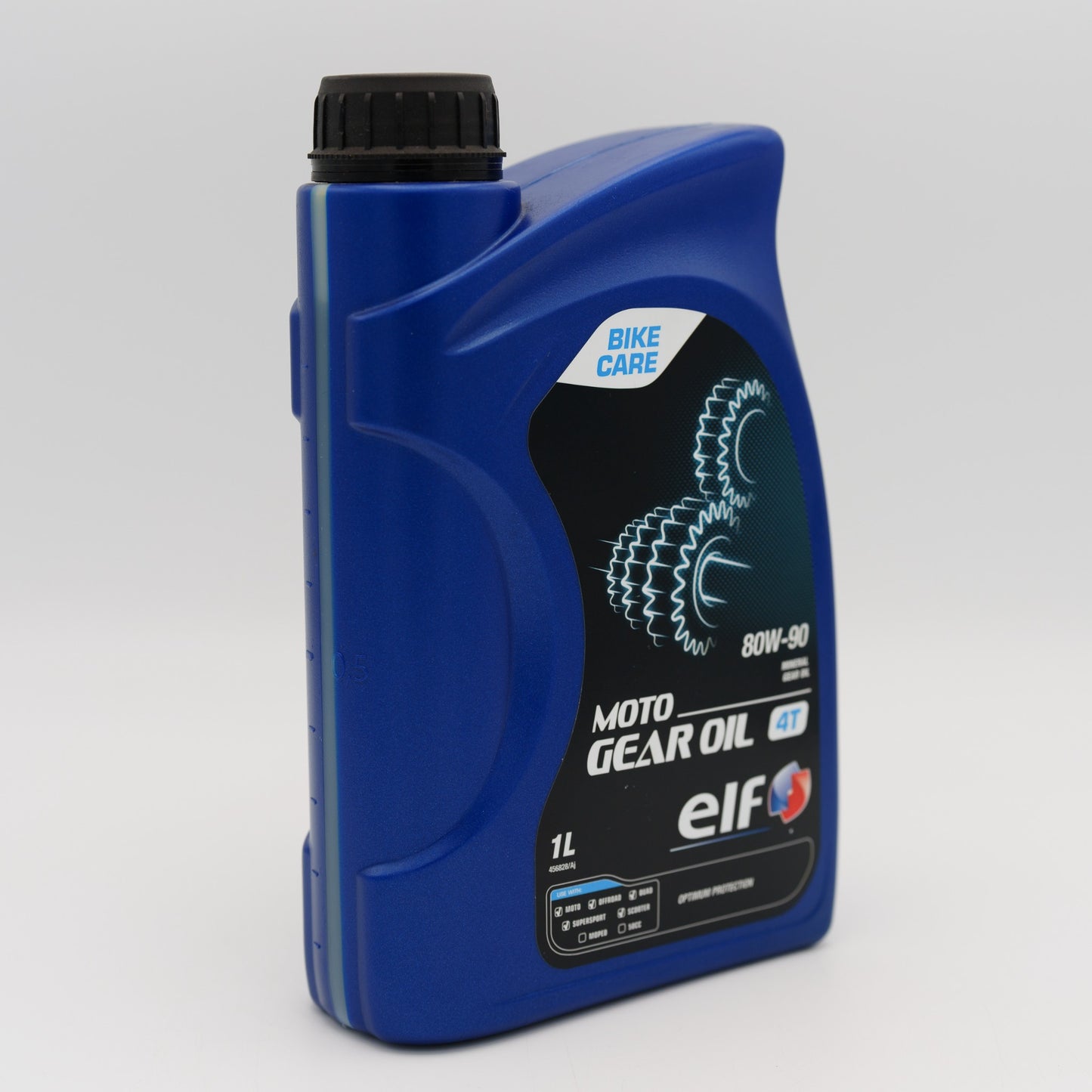 ELF Moto 4T 80W-90 Mineral Gear Oil For 4-Stroke Motorcycles API GL 5 - 1 Litre