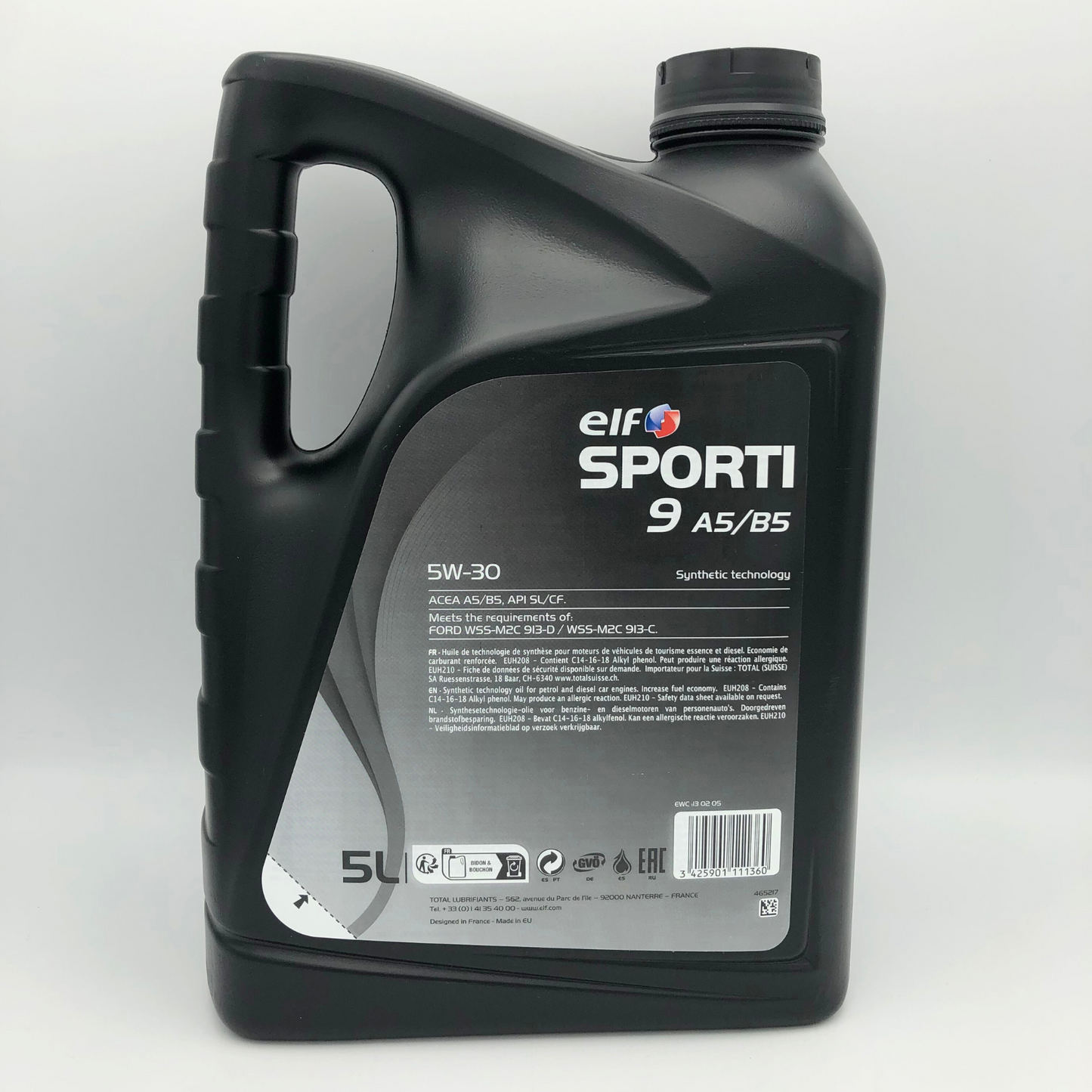 ELF SPORTI 9 A5/B5 5W-30 Engine Oil - 5 Litre