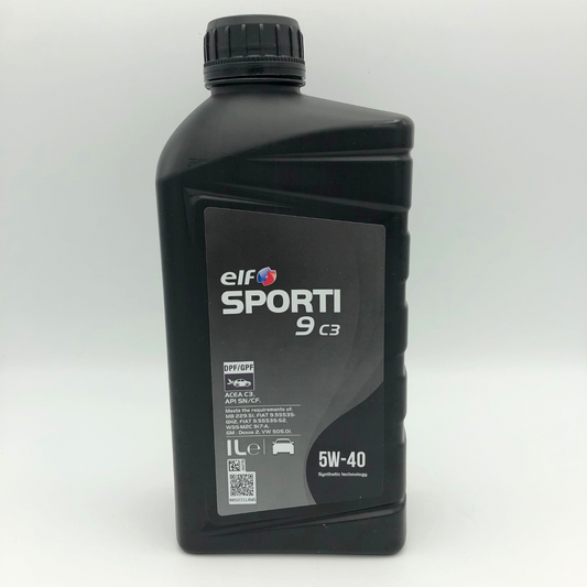 ELF SPORTI 9 C3 5W-40 Engine Oil - 1 Litre