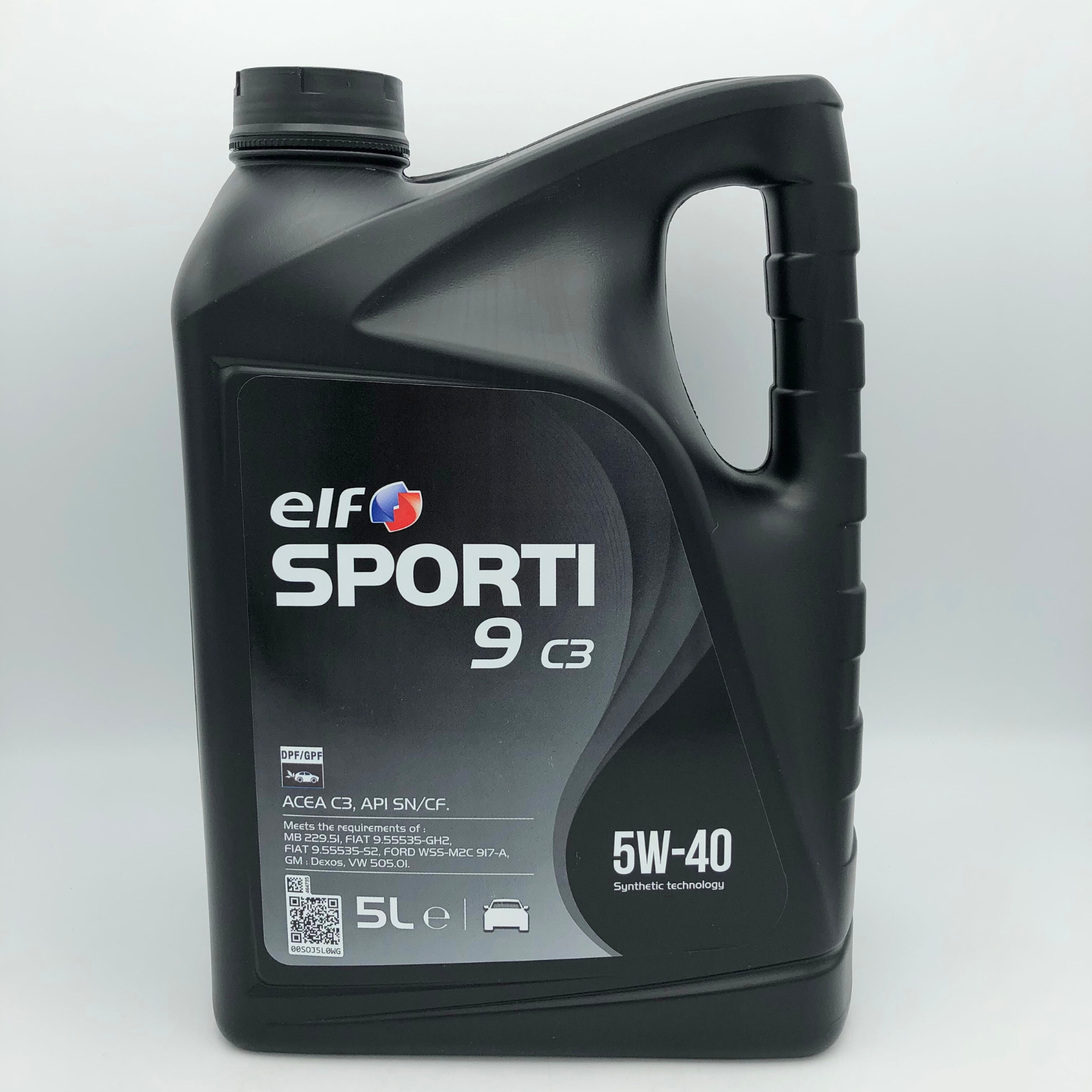 ELF SPORTI 9 C3 5W-40 Engine Oil - 5 Litres
