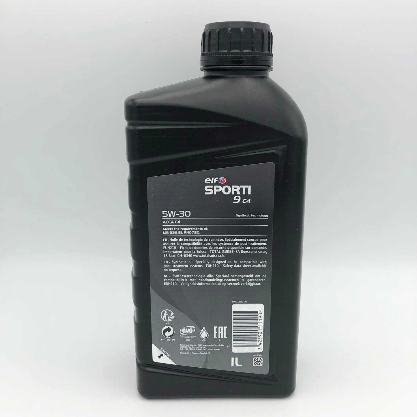 ELF SPORTI 9 C4 5W-30 Engine Oil - 1 Litre