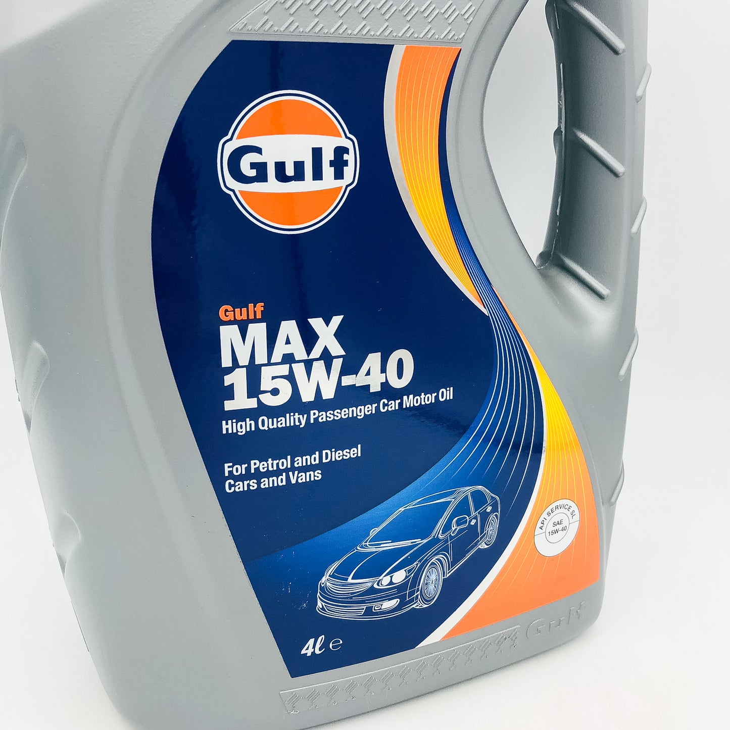 Gulf Max 15W-40 Mineral Based Engine Oil API SL/CF - 4 Litres