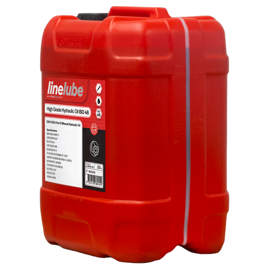 Linelube Hydraulic Oil ISO 46 DIN 51524 Part II High Grade - (20 Litres)