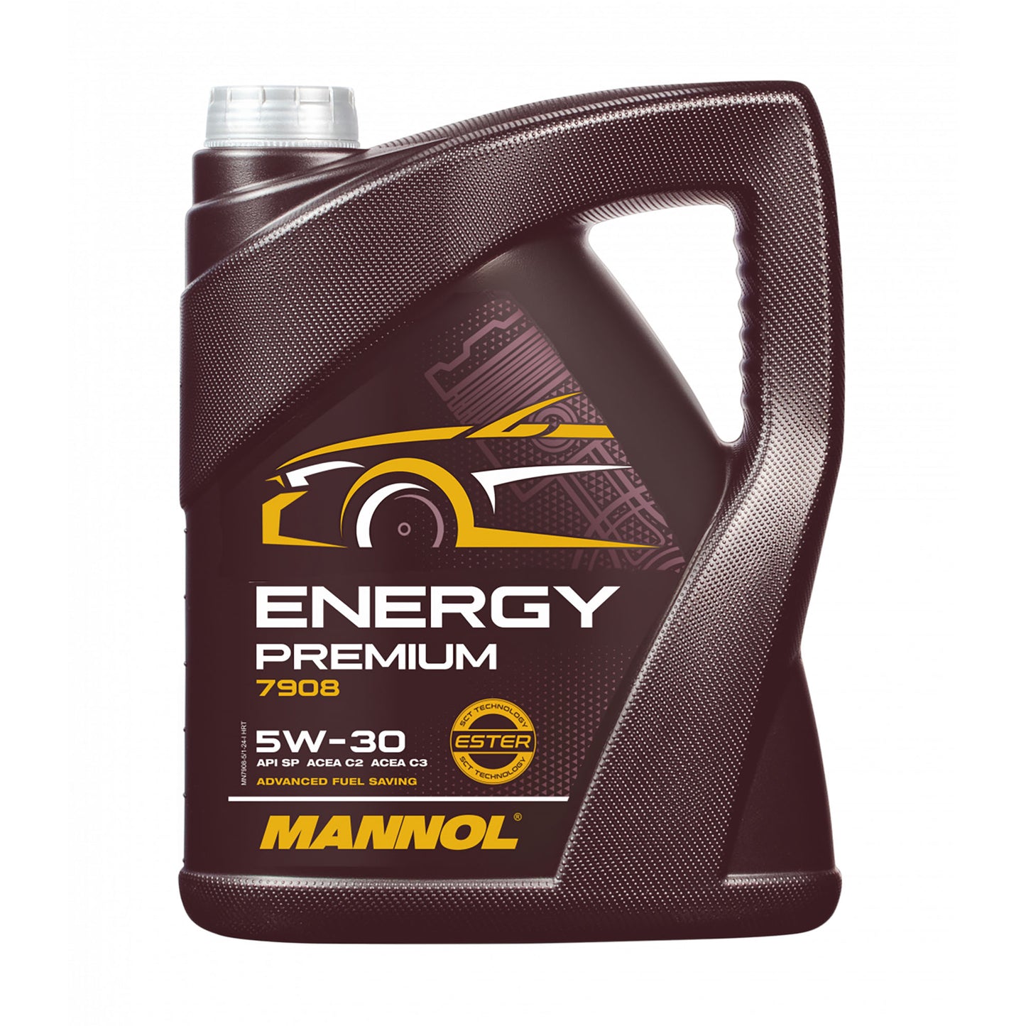 Mannol 7908 Energy Premium 5W-30 C3 Fully Synthetic Engine Oil - 5 Litres