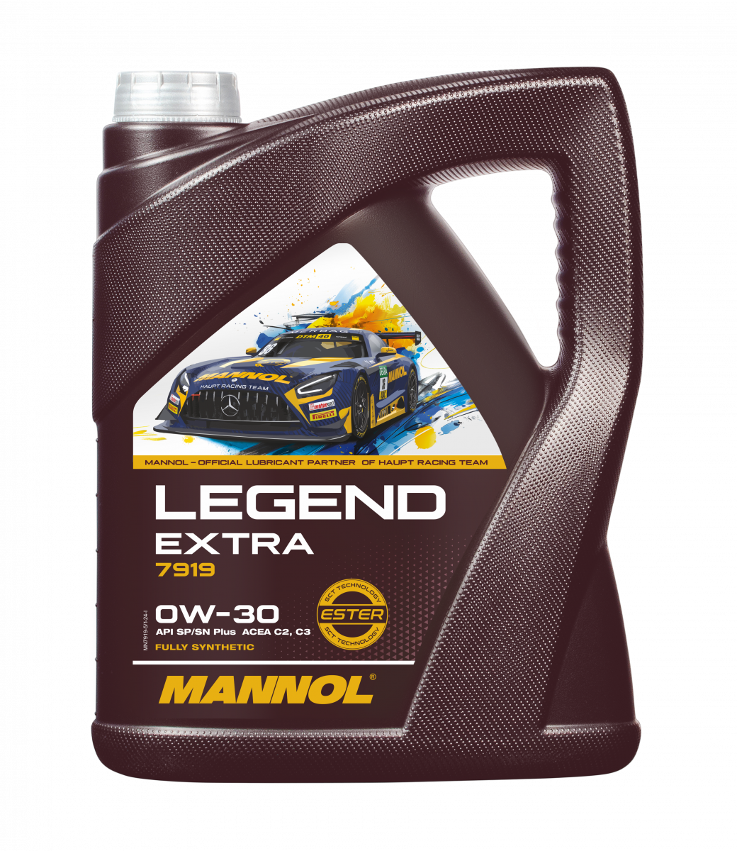 Mannol 7919 Legend Extra 0W-30 Bi-Synthetic Engine Oil - 5 Litres