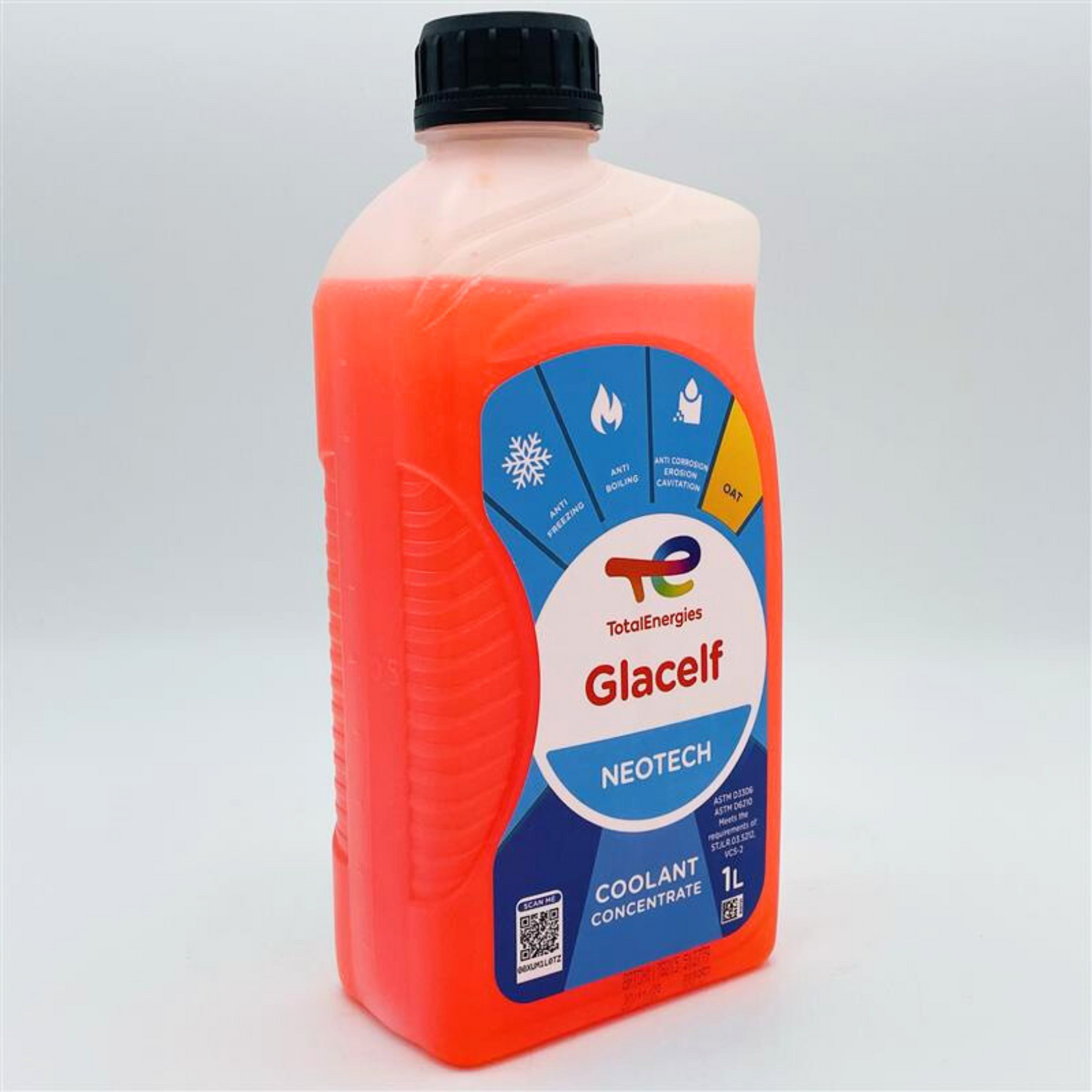 Total Glacelf Neotech Organic Antifreeze Engine Coolant -37°C - 1 Litre