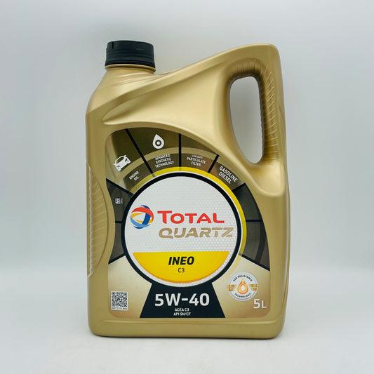 5L TotalEnergies Quartz INEO C3 5W-40 Engine Oil - 5 Litres