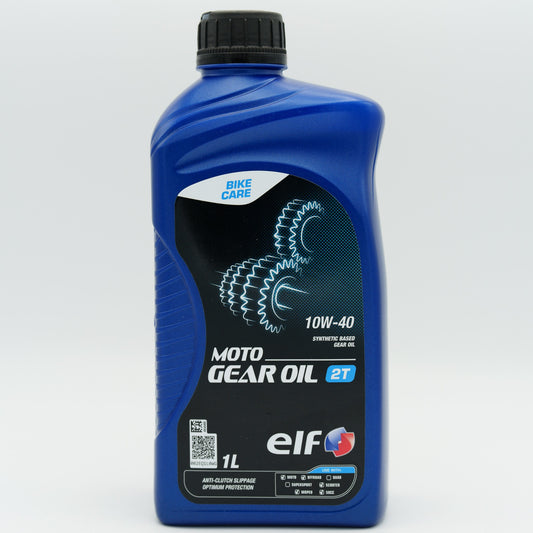 ELF Moto Gear Oil 2T 10W-40 For 2-Stroke Motorcycles - 1 Litre