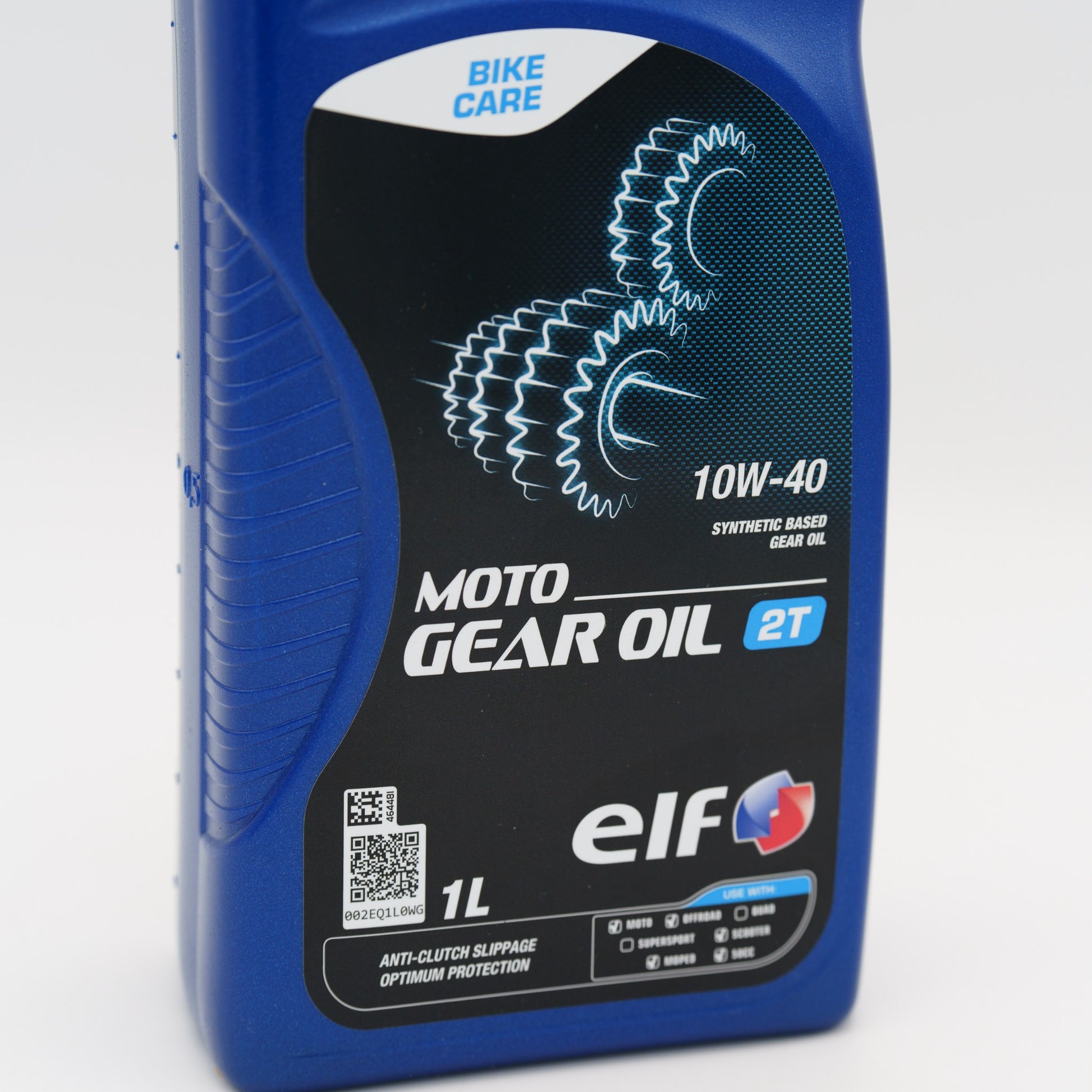 ELF Moto Gear Oil 2T 10W-40 For 2-Stroke Motorcycles - 1 Litre