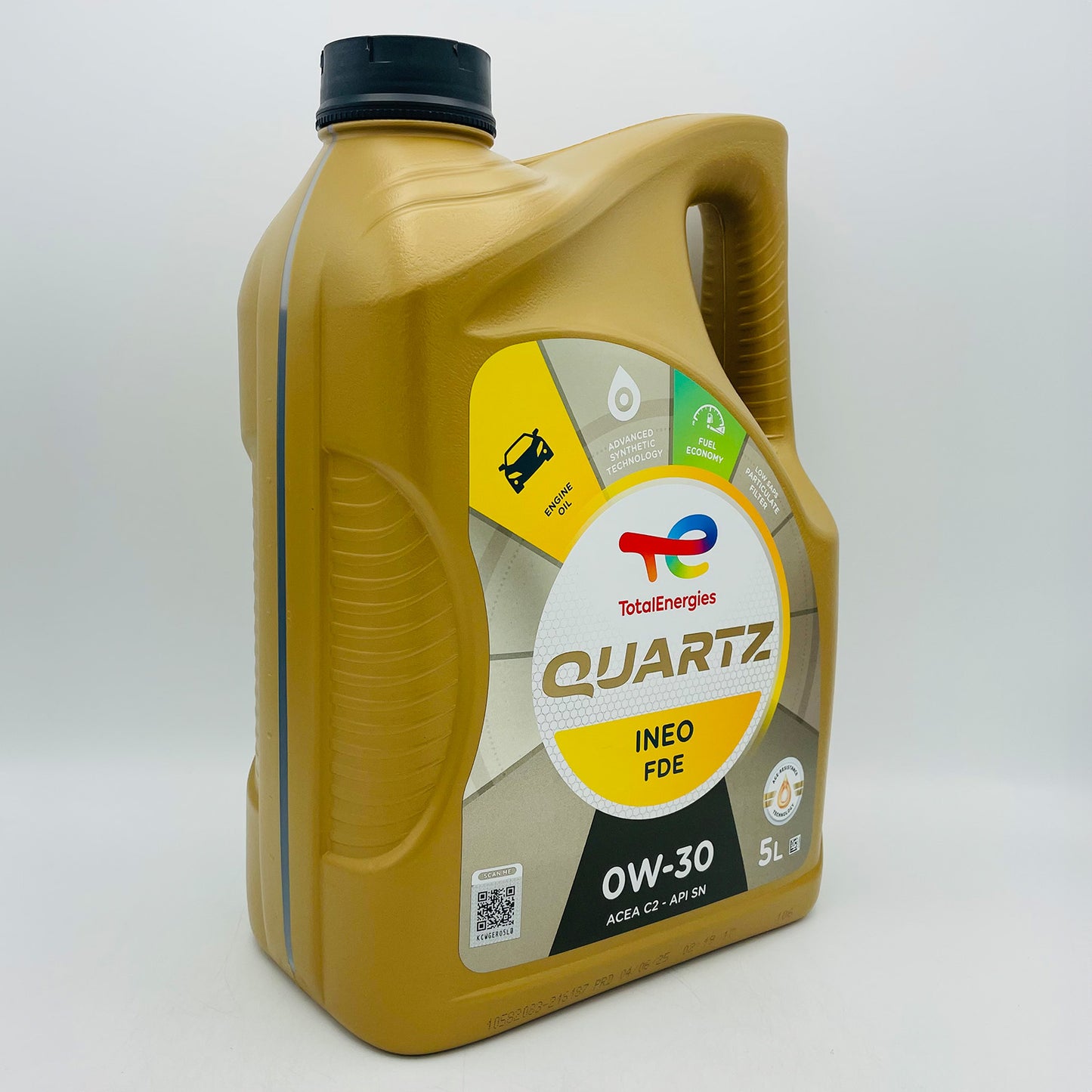 5L TotalEnergies Quartz INEO FDE 0W-30 Engine Oil - 5 Litre