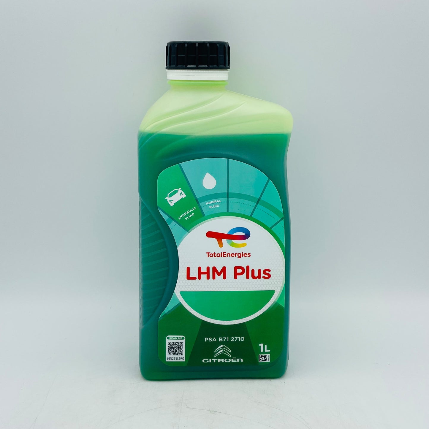 1L TotalEnergies LHM Plus Citroen Green Mineral Hydraulic Fluid - 1 Litre