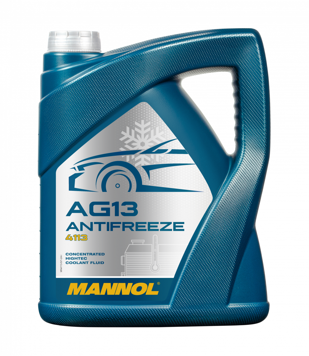Mannol 4111 AG11 Blue Antifreeze/Coolant Concentrate IAT - 5 Litres
