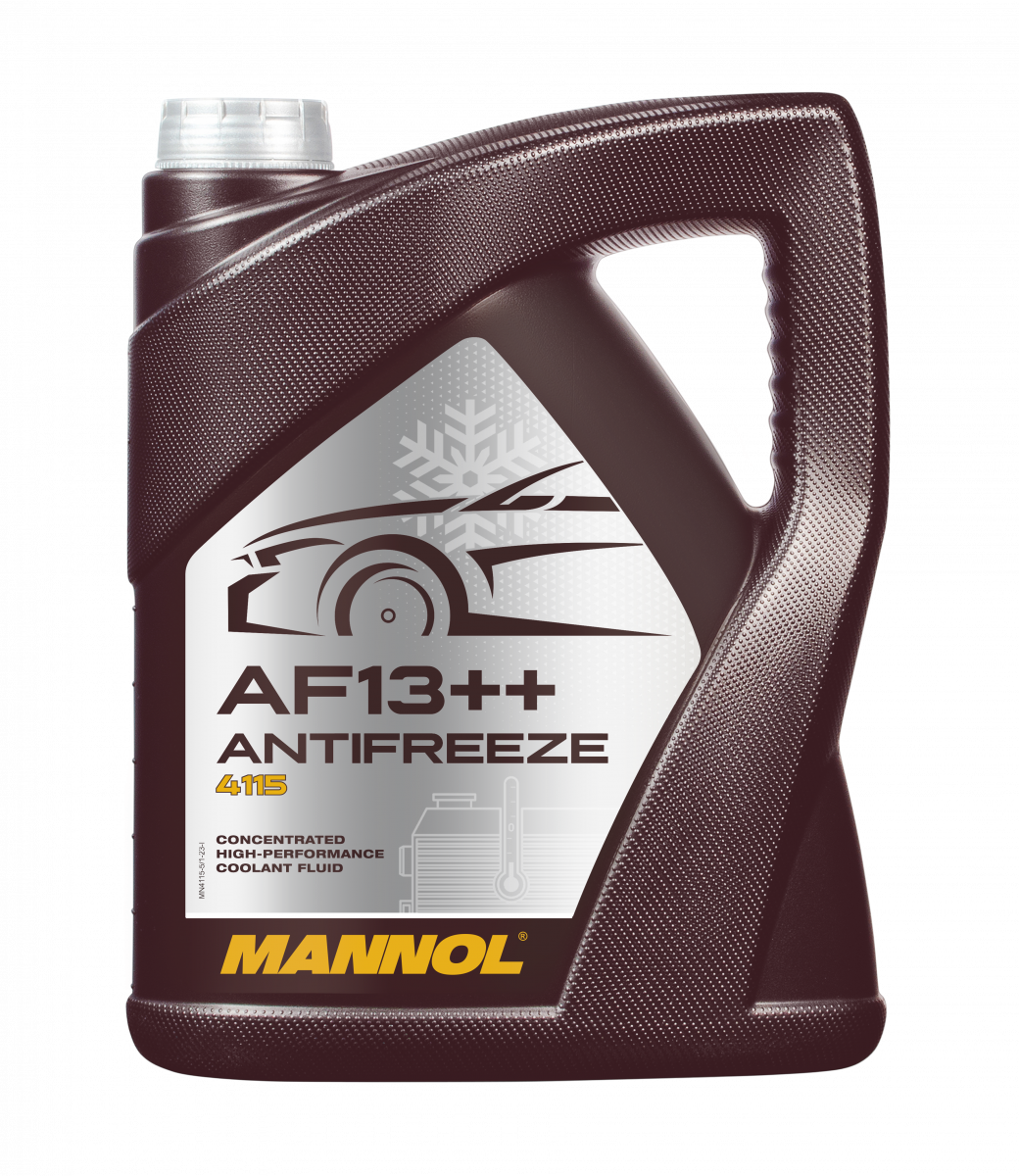 Mannol 4115 AF13++ Red Antifreeze/Coolant Concentrate Low-Hybrid - 5 Litres