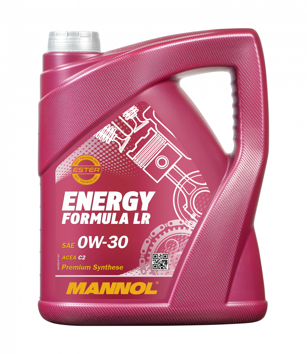 Mannol 7922 Energy Formula LR 0W-30 For Jag/Land Rover Fully Synthetic Engine Oil - 5 Litre