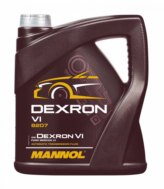 Mannol 8207 Dexron 6 - 5 Litres front label