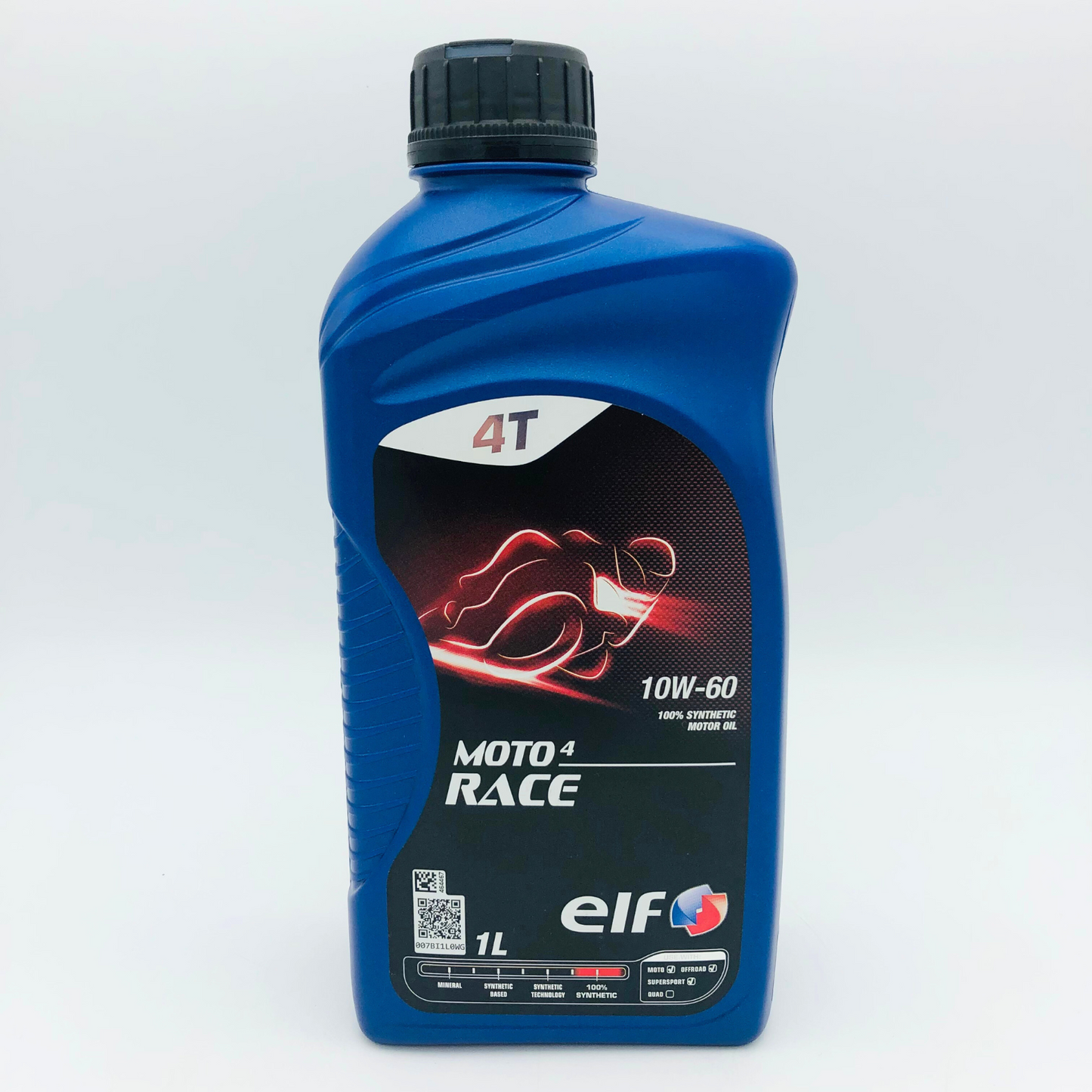 ELF Moto 4 Race 10W-60 Fully Synthetic 4-Stroke Motorcycle Oil - 1 Litre