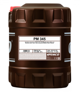 PEMCO 345 SAE 5W-30 Synthetic API SN/CH-4 ACEA C2/C3 VW 505.01 GM Dexos2 Diesel Engine Oil