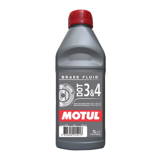 MOTUL 105835 DOT 3 & 4 Brake Fluid - 1 Litre