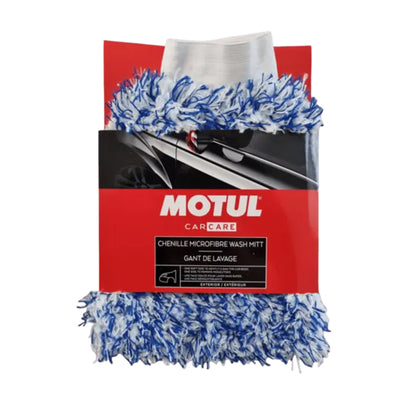 Motul 111022 Chenille Microfibre Wash Mitt One Size