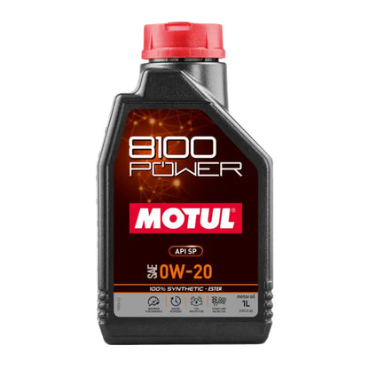Motul 111798 8100 Power 0W-20 Engine Oil - 1 Litre