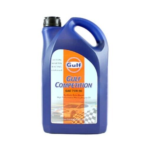 Gulf Competition Racing Gear Oil SAE 75W-90 API GL-4 GL-5 - 5 Litres