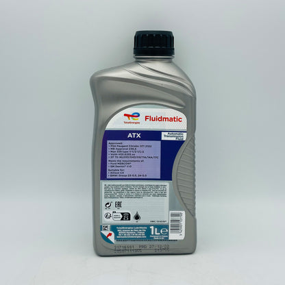 1L TotalEnergies Fluidmatic ATX ATF - 1 L Back