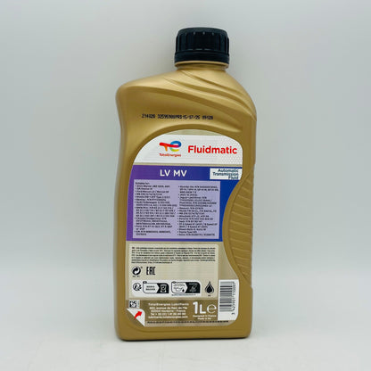 1L TotalEnergies Fluidmatic LV MV Synthetic ATF - 1 Litre Back