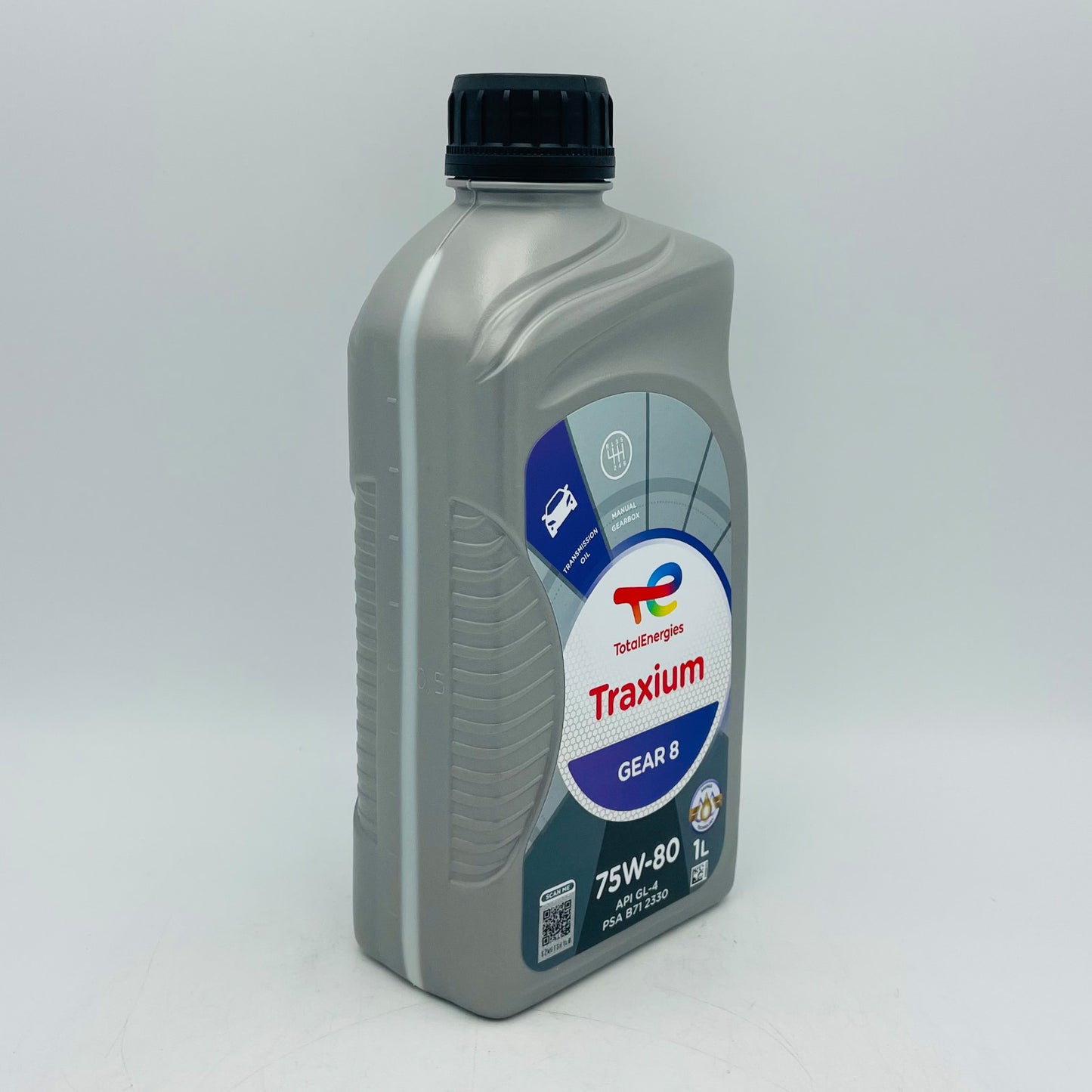 1L Total Traxium Gear 8 75W-80 MTF Side