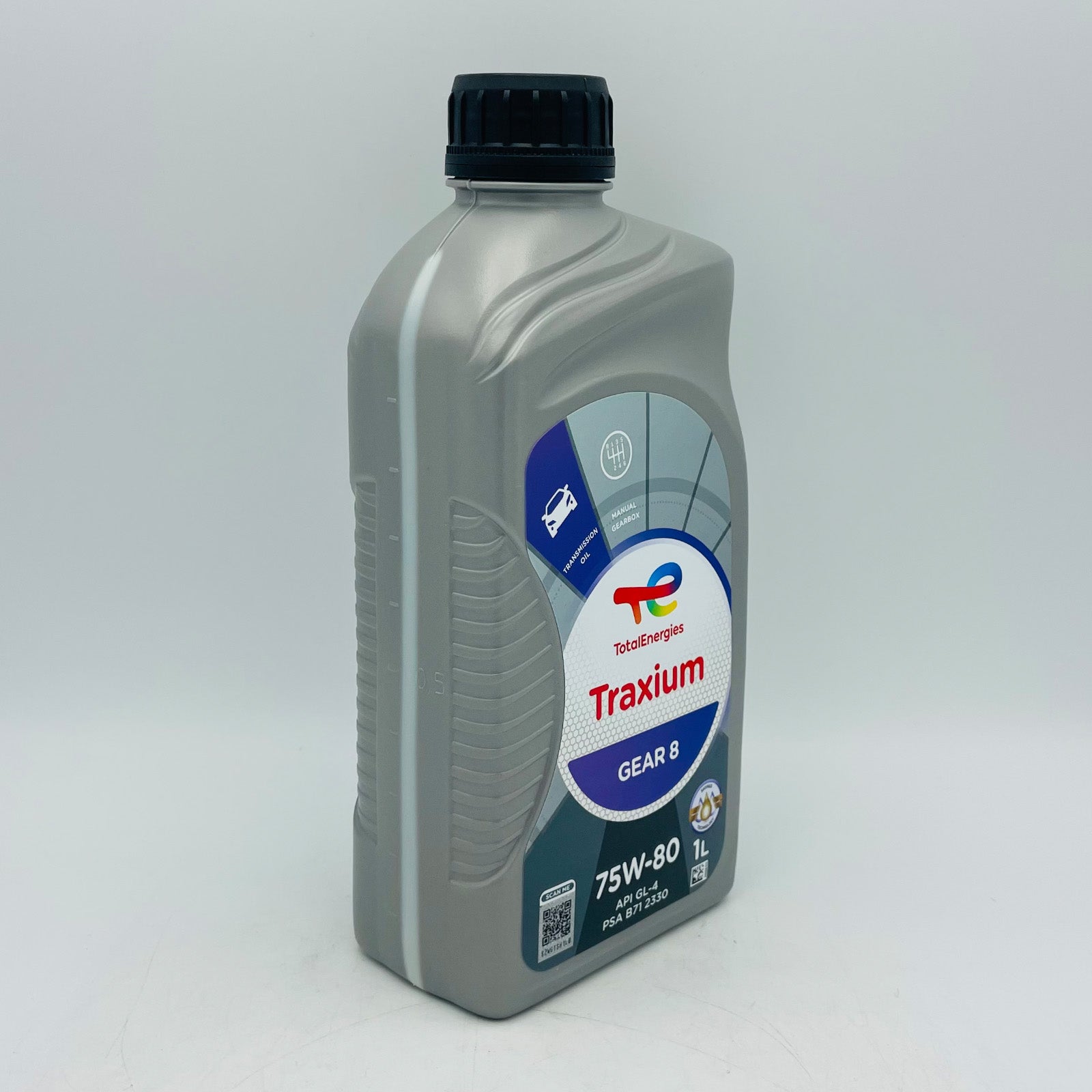 1L Total Traxium Gear 8 75W-80 MTF Side