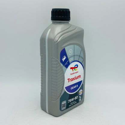 1L Total Traxium Gear 8 75W-80 MTF Side