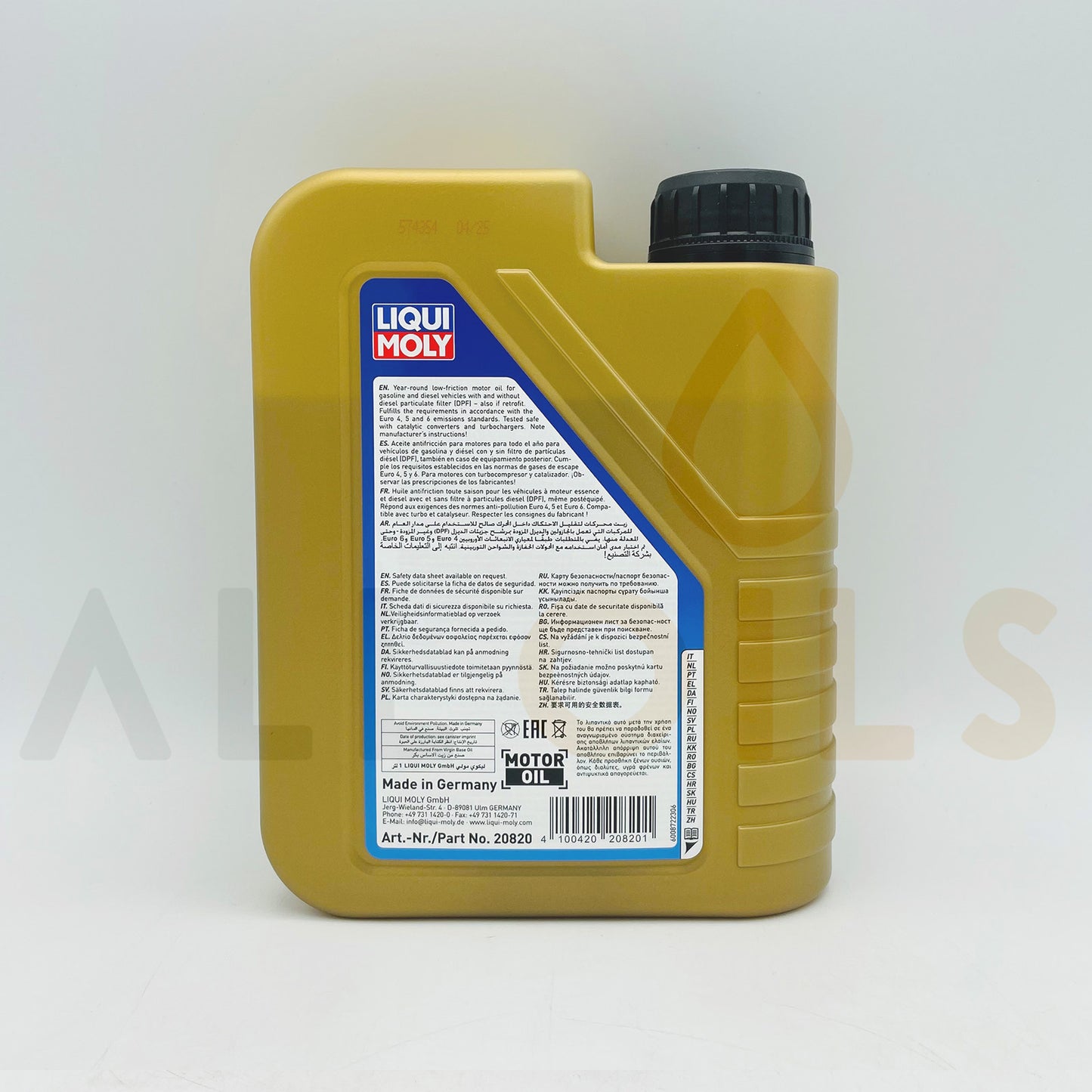 Liqui Moly 20820 Longlife III 5W-30 Engine Oil - 1 Litre