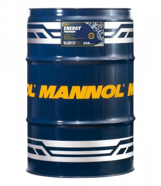 208L MANNOL 5W30 Energy Premium 7908 C2/C3 Dexos2 Fully Synthetic Engine Oil