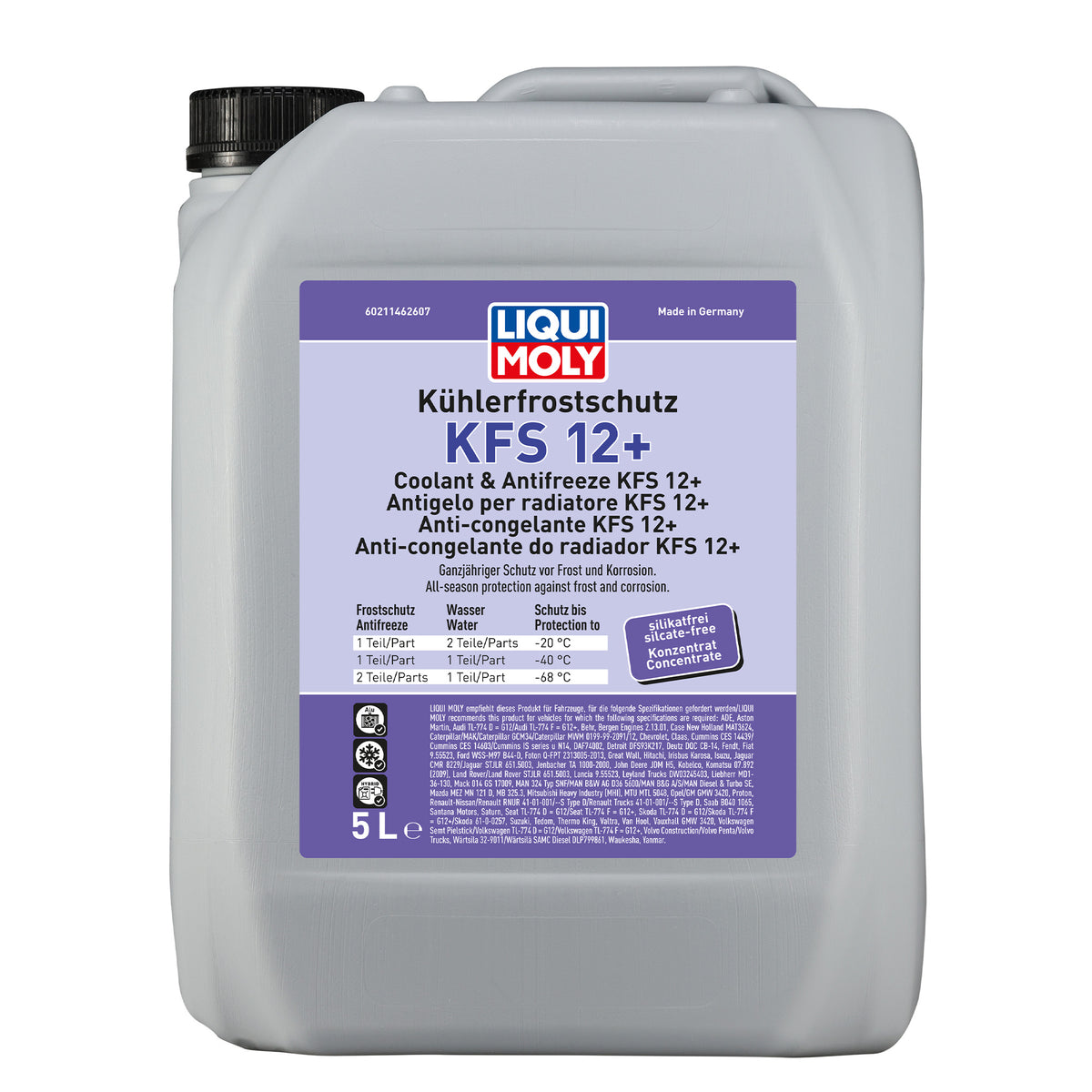 Liqui Moly 21146 COOLANT AND ANTIFREEZE KFS 12+ - 5 Litres
