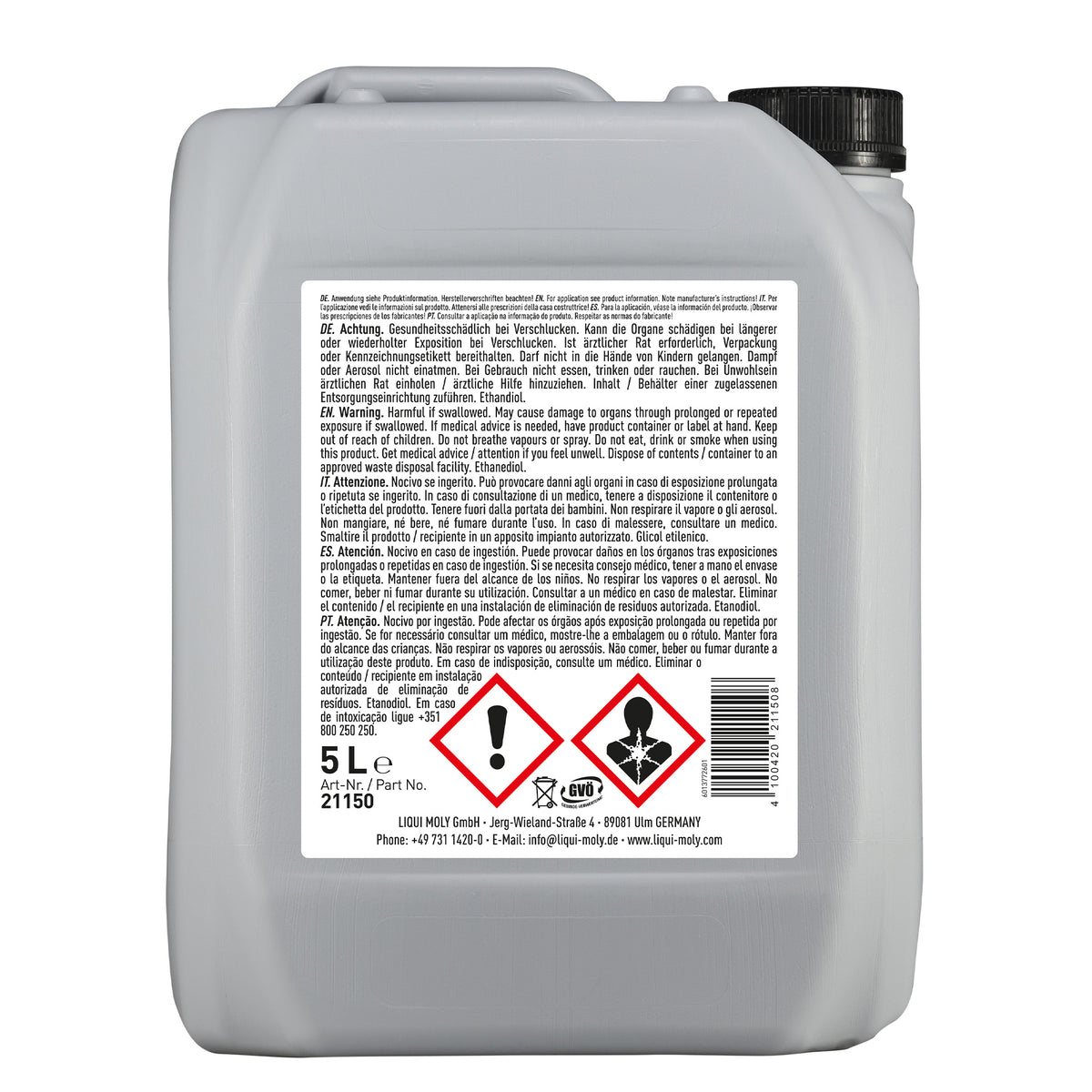 Liqui Moly 21150 COOLANT AND ANTIFREEZE KFS 11 - 5 Litres