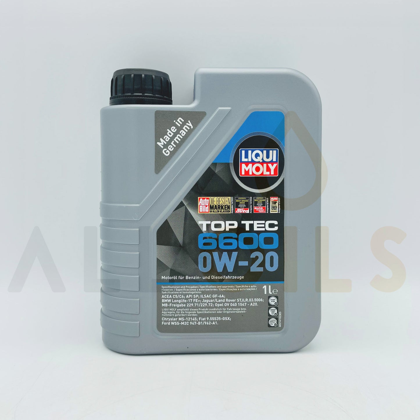Liqui Moly 21410 Top Tec 6600 0W-20 ACEA C5/C6 Engine Oil - 1 Litre
