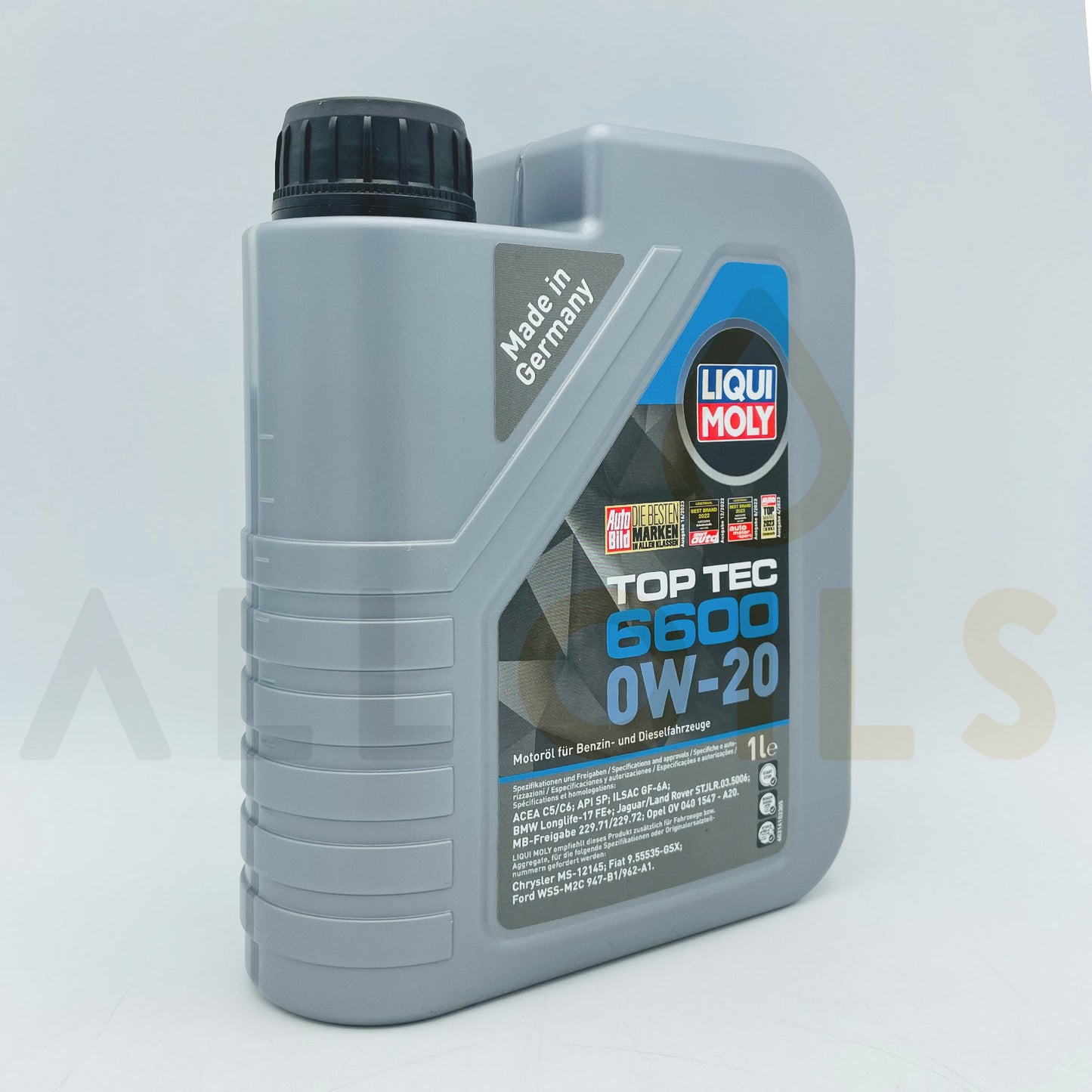 Liqui Moly 21410 Top Tec 6600 0W-20 ACEA C5/C6 Engine Oil - 1 Litre