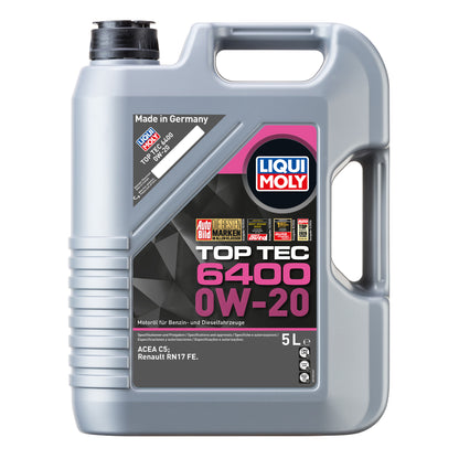 Liqui Moly 21585 Top Tec 6400 0W-20 Engine Oil - 5 Litres