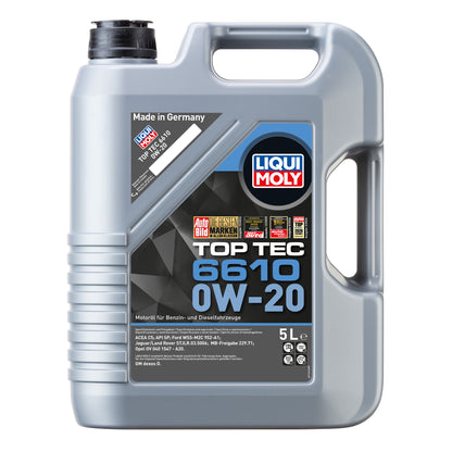 Liqui Moly 21662 Top Tec 6610 0W-20 Engine Oil - 5 Litres