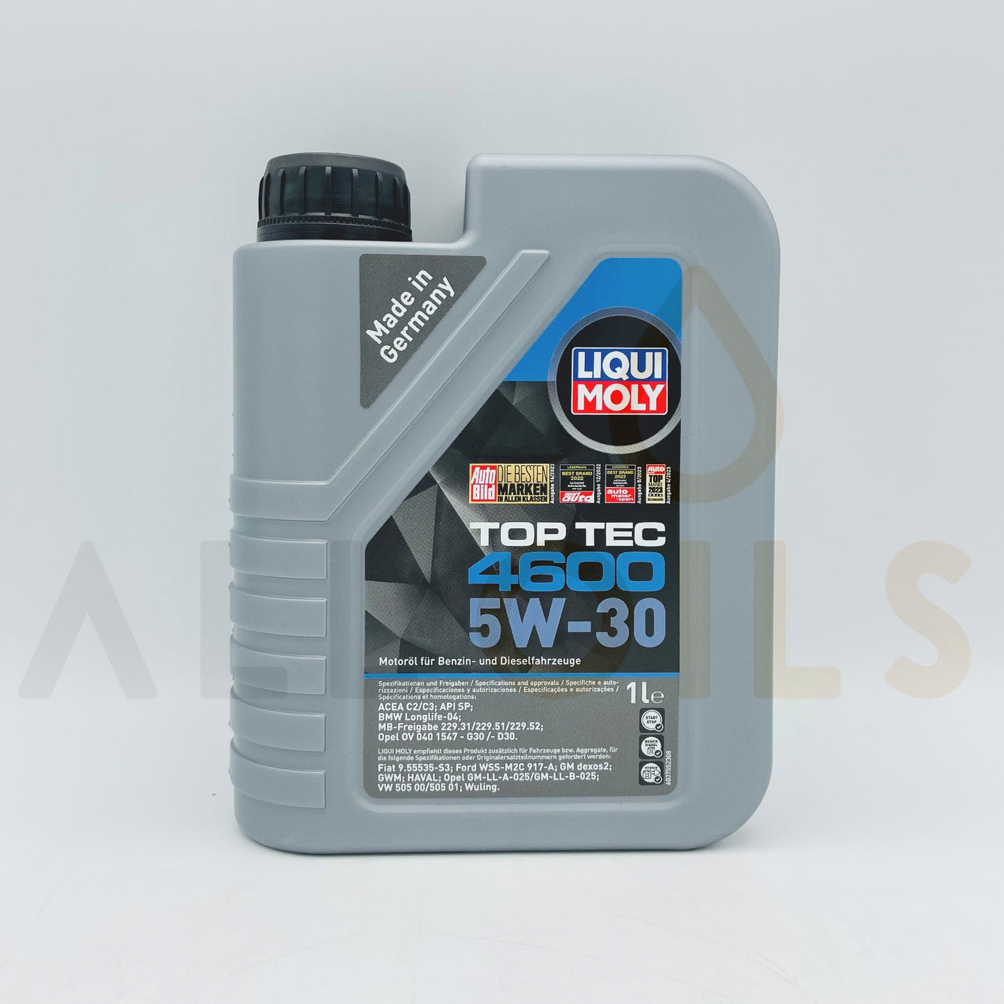 Liqui Moly 2315 Top Tec 4600 5W-30 Engine Oil ACEA C2/C3 - 1 Litre