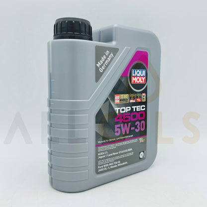 Liqui Moly 2317 Top Tec 4500 5W-30 Engine Oil for JLR, Mazda & Mitsubishi - 1 Litre