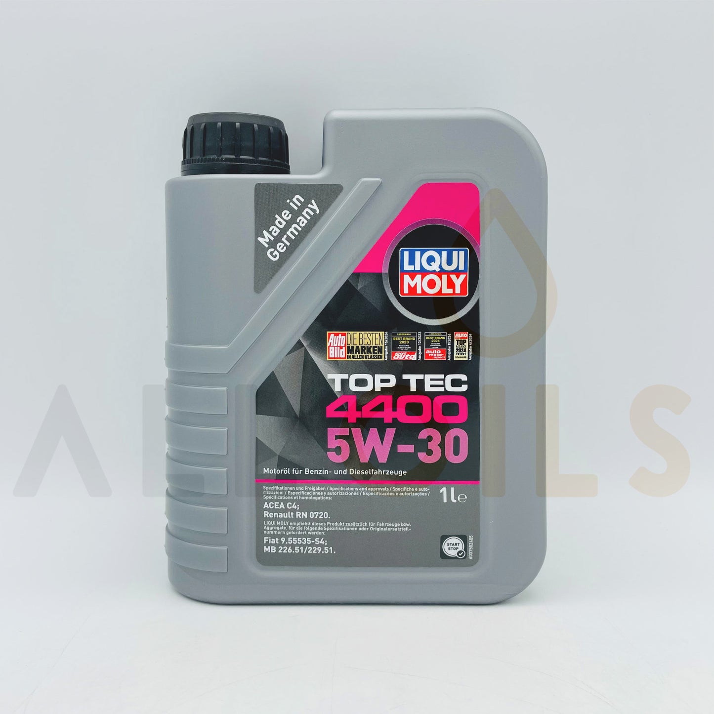 Liqui Moly 2319 Top Tec 4400 5W-30 Engine Oil Renault RN 0720 - 1 Litre