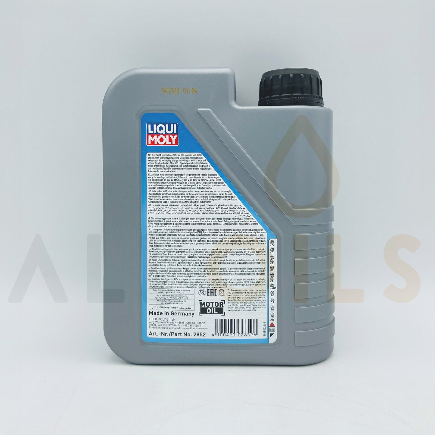 Liqui Moly 2852 Special Tec V 0W-30 Volvo Engine Oil - 1 Litre